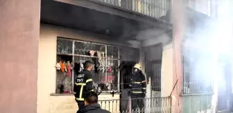 Aksaray'da Suriyeli ailenin kaldığı evde çıkan yangında bir çocuk hayatını kaybetti