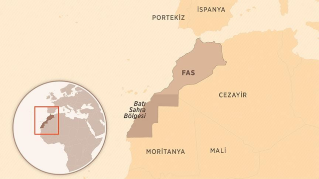 Batı Sahra hangi yarım kürede? Batı Sahra'nın konumu ve harita bilgisi