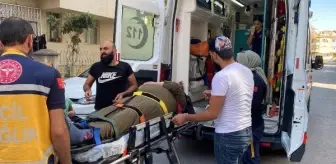 Hamile kadın çamaşır asarken düşerek yaralandı