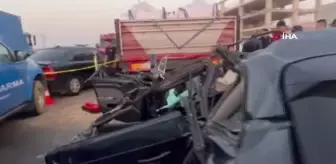 Düğün alışverişinden dönen çiftin acı sonu