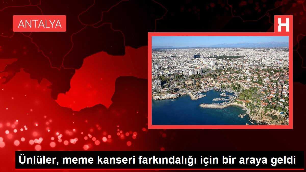 Ünlüler, meme kanseri farkındalığı için bir araya geldi
