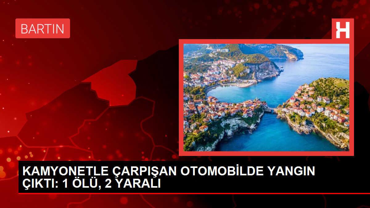 Bartın'da Kamyonetle Otomobil Çarpıştı: 1 Ölü, 2 Yaralı