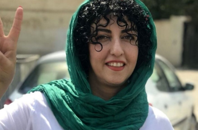 Hapishanedeki İranlı aktivist Narges Mohammadi, kadın hakları mücadelesinden dolayı Nobel Barış Ödülü'nü Kazandı
