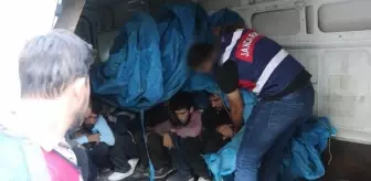 39 Göçmen ve 8 Organizatör Yakalandı