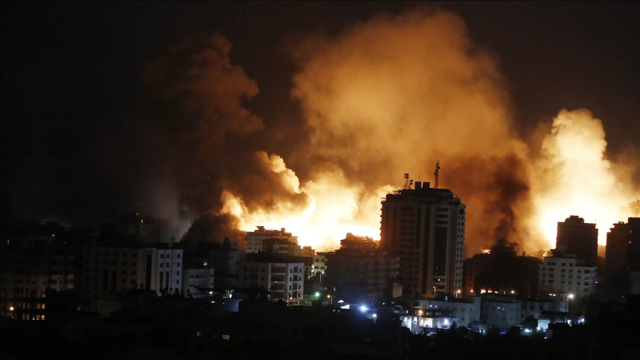 İsrail savaş uçakları, Gazze'de hastaneyi bombaladı