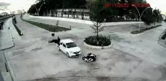 Amasya'da KGYS Kameralarına Yansıyan Trafik Kazaları