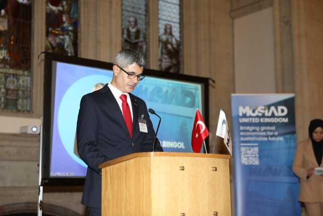 MÜSİAD UK, Londra'da iş dünyasının önde gelen isimlerini buluşturdu