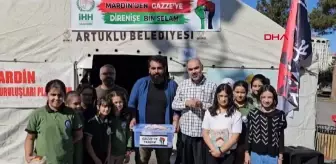 Mardin Ortaokulu Öğrencileri Filistin'e Yardım Topladı