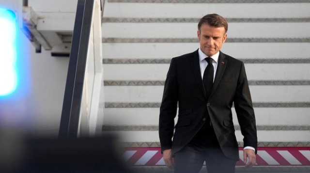 Fransa Cumhurbaşkanı Macron, İsrail'de! Herzog ve Netanyahu ile bir araya gelecek