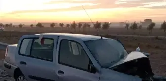Konya'da Otomobiller Çarpıştı: 5 Yaralı
