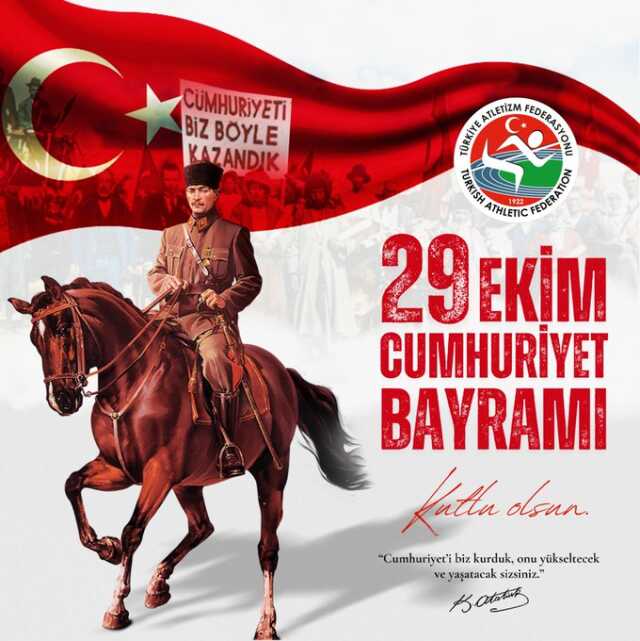 Tüyler diken diken! İşte spor camiasından Cumhuriyet Bayramı mesajları