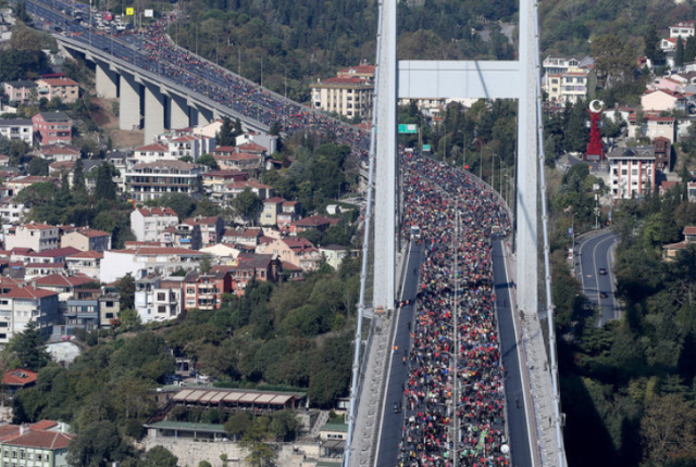 45. İstanbul Maratonu nedeniyle bazı yollar trafiğe kapatılacak