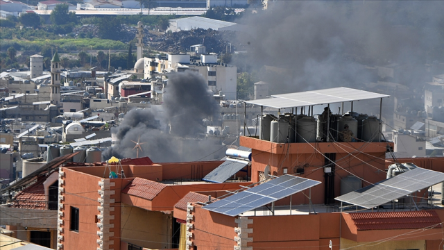 İsrail'in Lübnan'a saldırısında 3 ev yıkıldı, bir kişi fosfor dumanından etkilendi