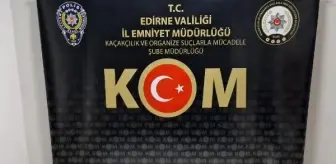 Edirne'de Tarihi Eser Operasyonu: 695 Obje Ele Geçirildi
