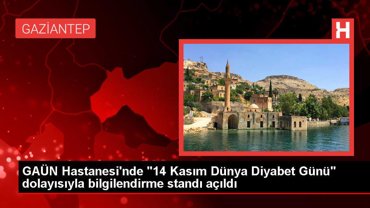 Gaziantep Üniversitesi Hastanesi'nde Diyabet Bilgilendirme Standı Açıldı