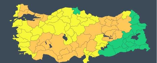 Düzce, Kilis, Kırıkkale haftasonu yağışlı mı, 18-19 Kasım fırtına, yağmur var mı?