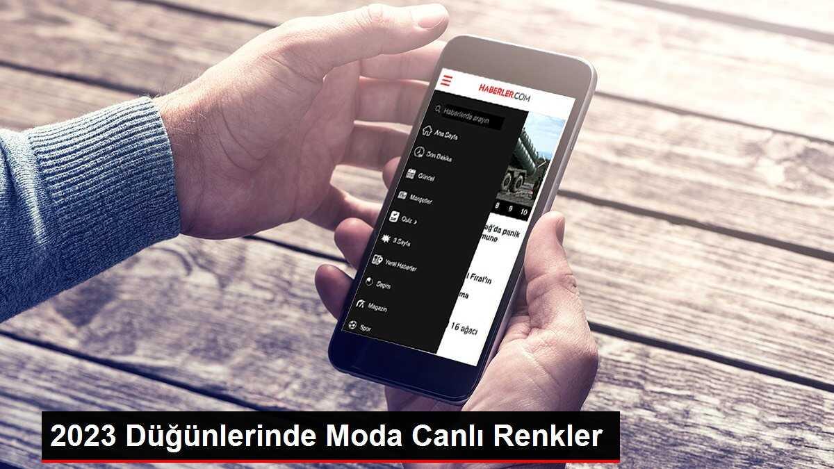 2023 Düğünlerinde Moda Canlı Renkler
