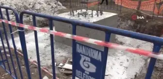 Bandırma'da baz istasyonunun yıkımı gerçekleşti