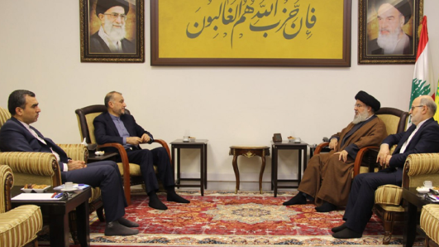 Dünya ateşkesi beklerken Lübnan'da kritik zirve! Hizbullah lideriyle görüşen İranlı bakan resti çekti