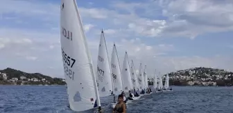 ILCA 6 Yelken Genç Milli Takımı'na seçilmek isteyen yelkenciler Bodrum'da kampta
