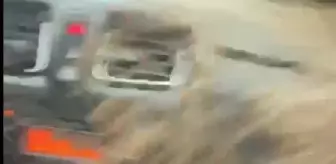 Karadeniz Sahil Yolu'nda Fırtına Nedeniyle Oluşan Su Birikintileri Sürücülere Zor Anlar Yaşattı