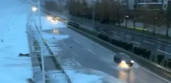 Rize'de fırtına ve sağanak sonrası Karadeniz Sahil Yolu'nda göllenmeler yaşandı