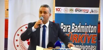 Para Badminton Türkiye Şampiyonası Aksaray'da başladı