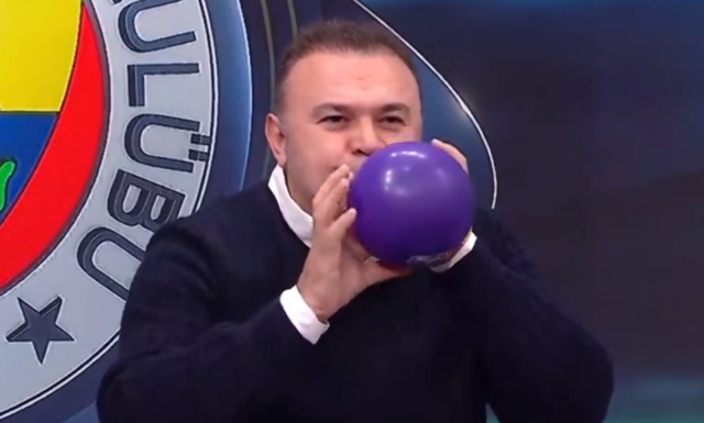 Balonlu yorumcunun canlı yayındaki örneği sonrası Fenerbahçe'den ambargo kararı