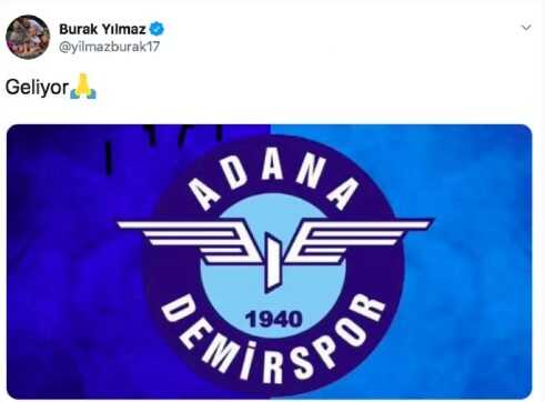 Adana Demirspor'da Burak Yılmaz sesleri
