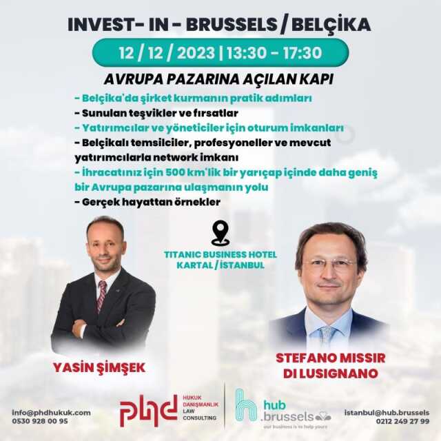 Avrupa'ya açılmak isteyen yatırımcılar dikkat! Fırsat 12 Aralık'ta ayağınıza geliyor