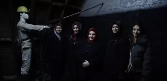 Dünya Madenciler Günü'nde, maden ocağı şeklinde yapılan park açıldı