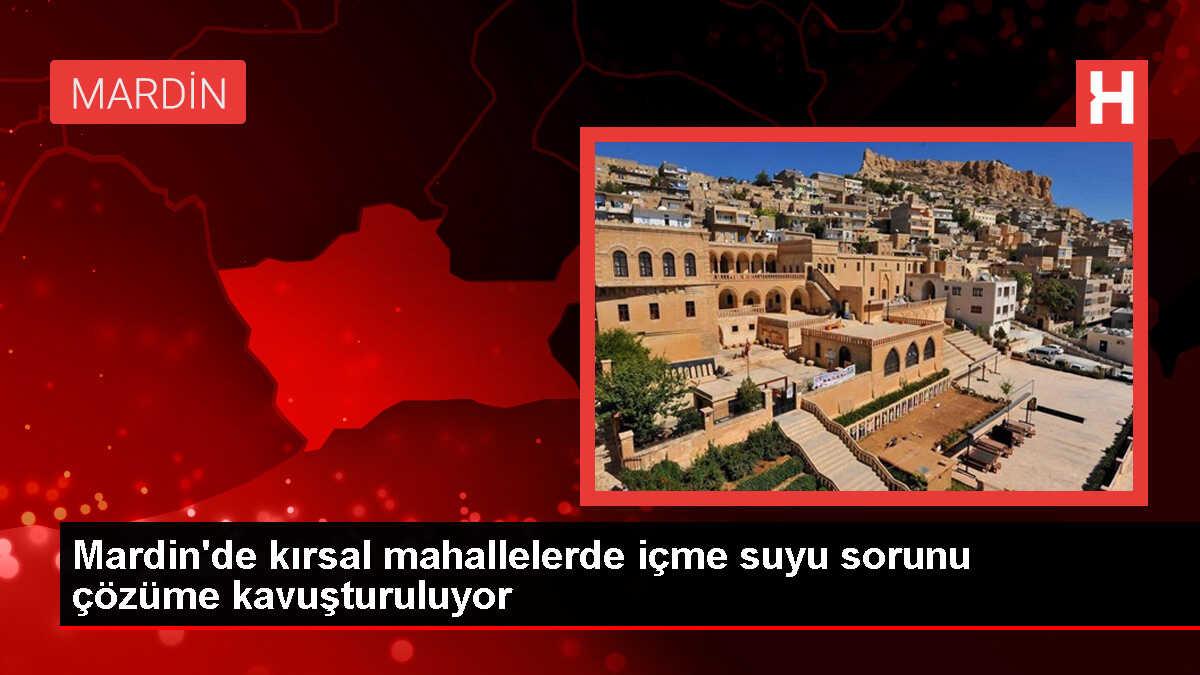 MARSU, Kızıltepe'deki Aşağı Azıklı Mahallesi'nin içme suyu sorununu çözdü