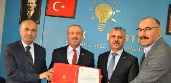 Hüseyin Yılmaz, AK Parti Çukurca İlçe Başkanlığına atandı