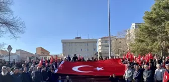 Aksaray'da terör örgütü PKK'ya düzenlenen etkinlikle tepki gösterildi