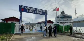 Amasra Limanı'na 34'üncü kez kruvaziyer geldi