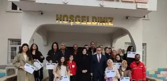 Suruç'ta umut tohumları projesi kapsamında sertifika verildi