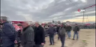 Turgutlu'daki deve güreşlerinde renkli görüntüler