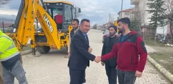 Tokat'ın Yeşilyurt ilçesinde doğal gaz için alt yapı çalışmaları başladı