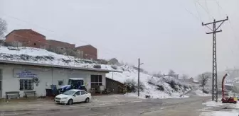 Çanakkale'nin yüksek kesimleri karla kaplandı
