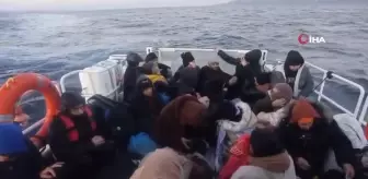 Yunan unsurları çocuklarında aralarında bulunduğu 34 kaçak göçmeni ölüme terk etti
