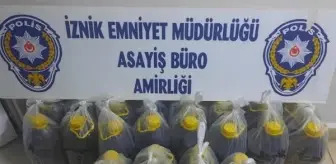 İznik'te 400 litre zeytinyağı çalındı, 3 şüpheli yakalandı