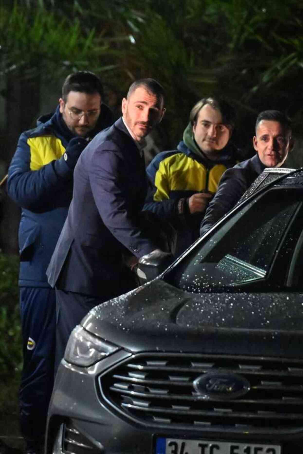 Leonardo Bonucci, İstanbul'a geldi