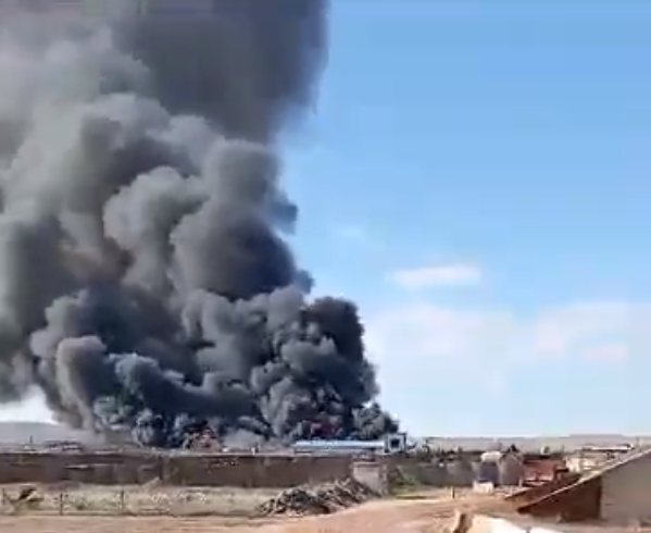 MİT, terör örgütünün karargah olarak kullandığı Kobani'deki Lafarge fabrikasını bombaladı
