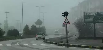 Bartın'da Yoğun Sis Ulaşımı Etkiledi
