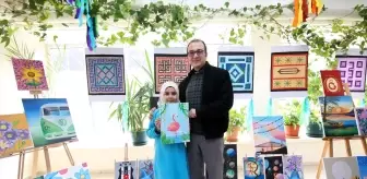Darende Osman Hulusi Ateş İmam Hatip Ortaokulu öğrencileri tarafından resim sergisi açıldı