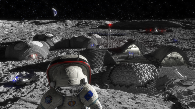 NASA'nın Büyük Hedefi: Ay'da Evler İnşa Ediyor!