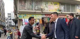 Suruç Kaymakamı ve Belediye Başkan Vekili İbrahim Güneş, çalışmaları denetledi ve esnafı ziyaret etti