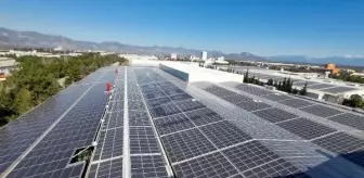 Antalya OSB'de 70 Fabrikanın Çatısına Güneş Enerjisi Santrali Kuruldu