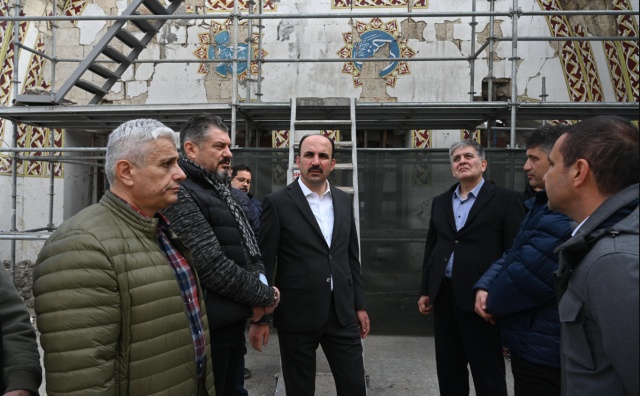 Başkan Altay:'Habib-i Neccar Camii Restorasyonu Konya-Hatay Kardeşliğinin Bir Nişanesi Olacak.'