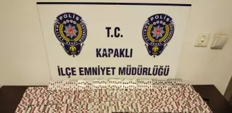 Tekirdağ'da Uyuşturucu Ticareti Yapan Şüpheli Gözaltına Alındı